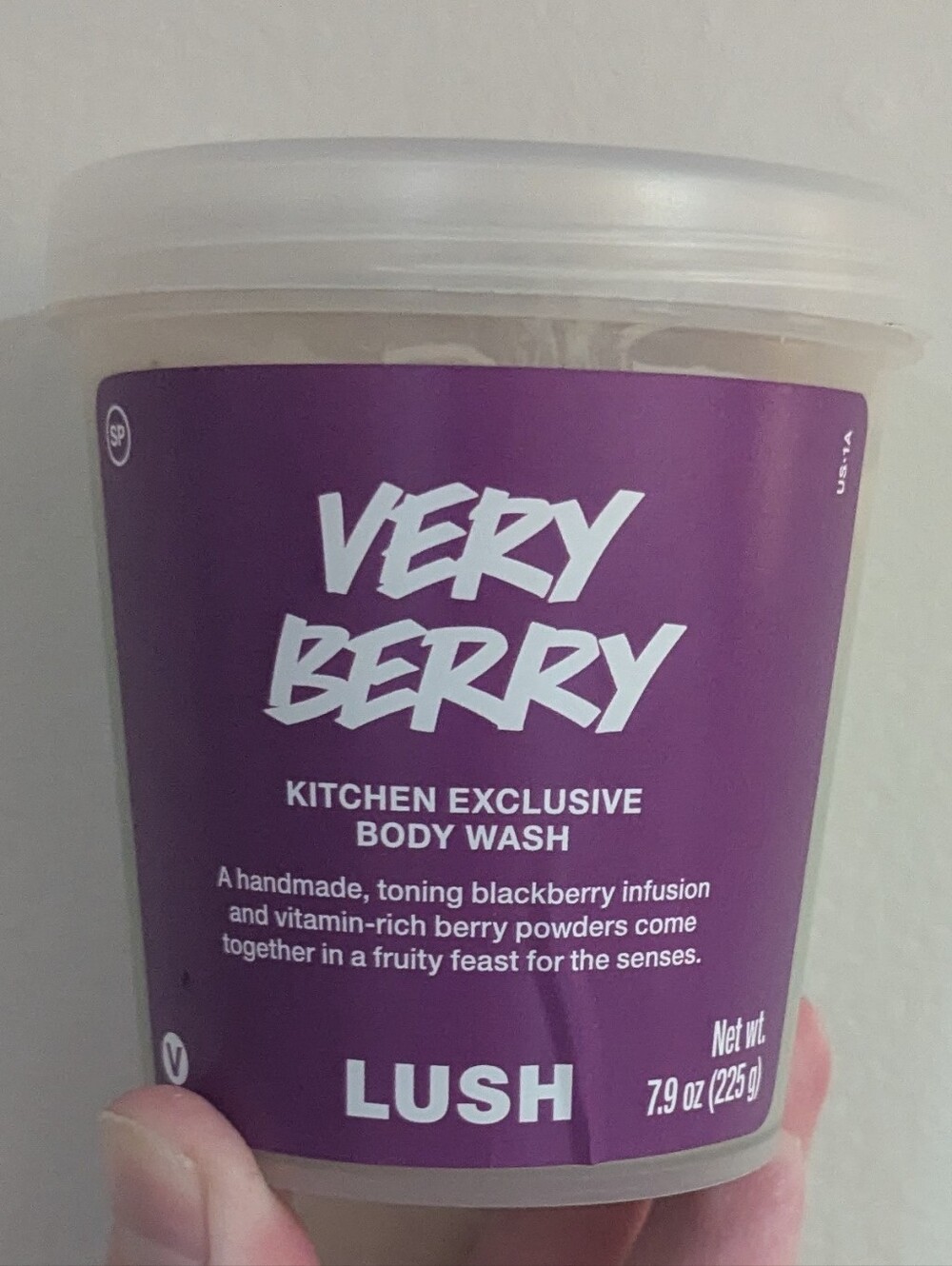 Lush Very Berry Kitchen Exclusive Body Wash
